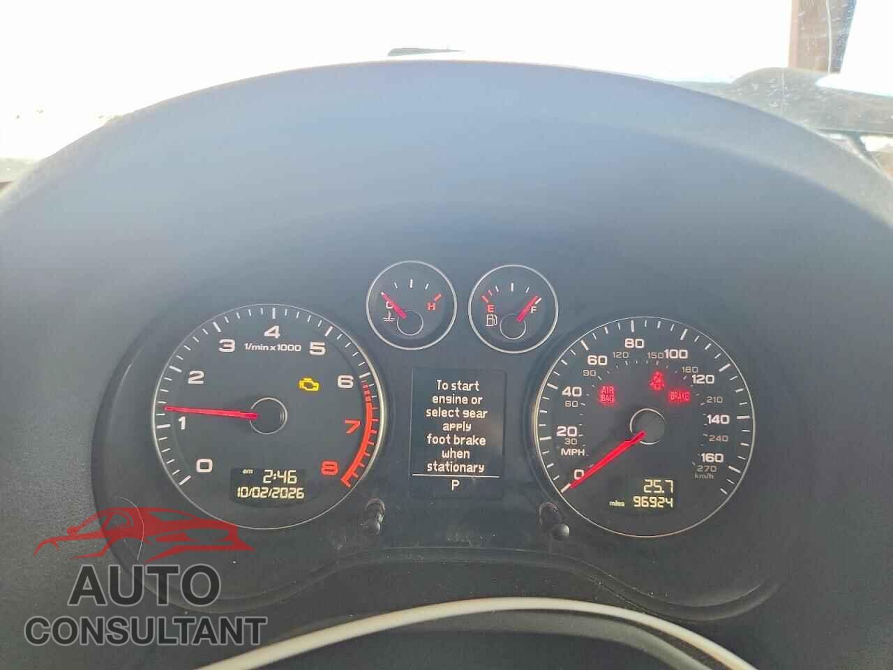 AUDI A3 2012 - WAUBEAFM7CA110176