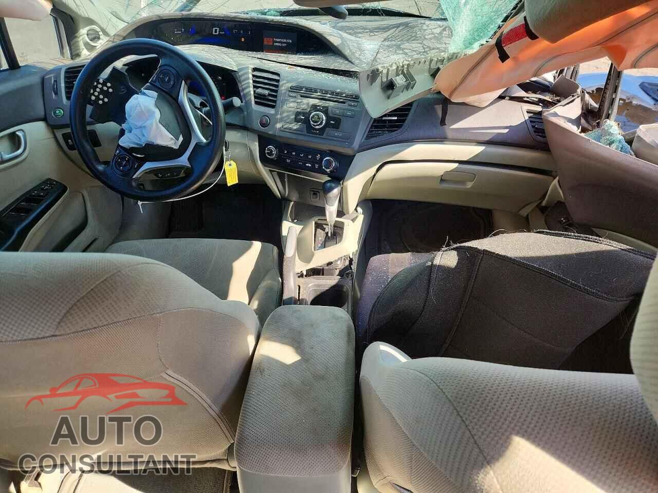 HONDA CIVIC 2012 - 19XFB2F88CE334334
