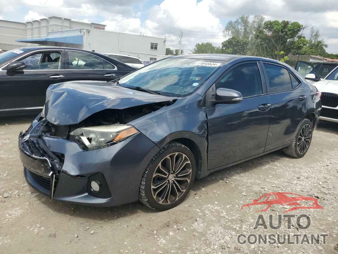 TOYOTA COROLLA 2016 - 2T1BURHE6GC744977