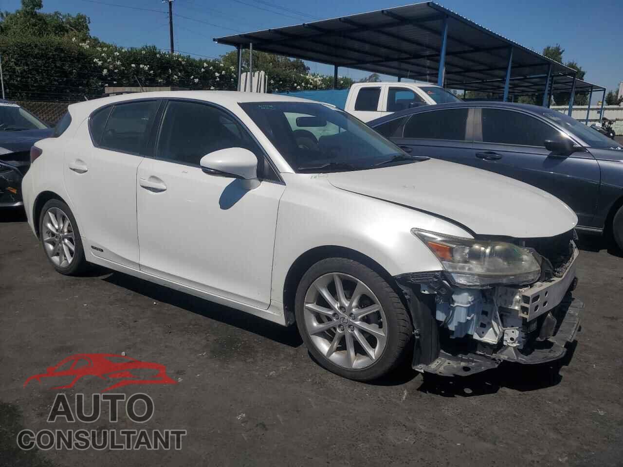 LEXUS CT 200 2012 - JTHKD5BH2C2121472