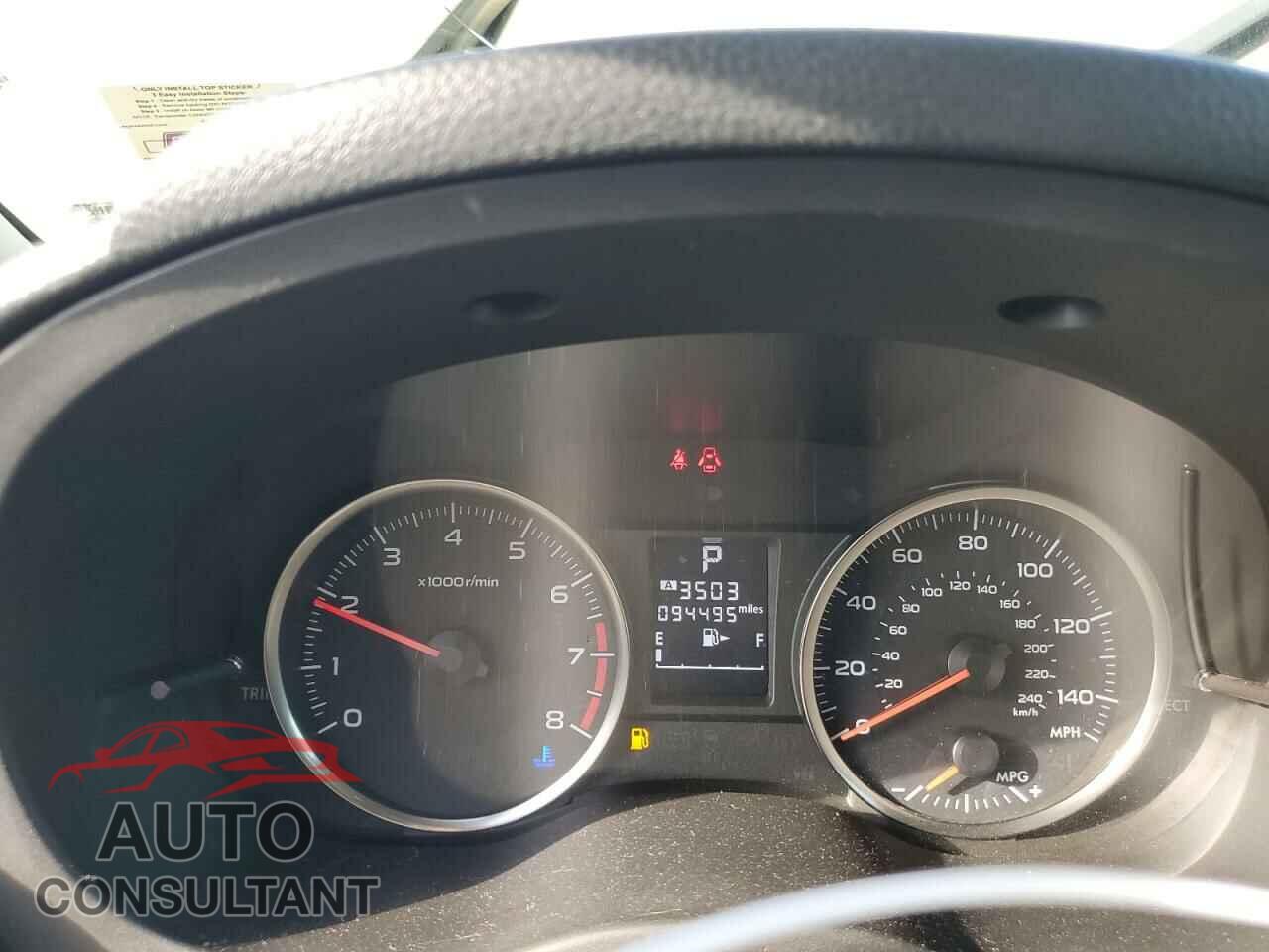 SUBARU CROSSTREK 2017 - JF2GPABC6HH233600