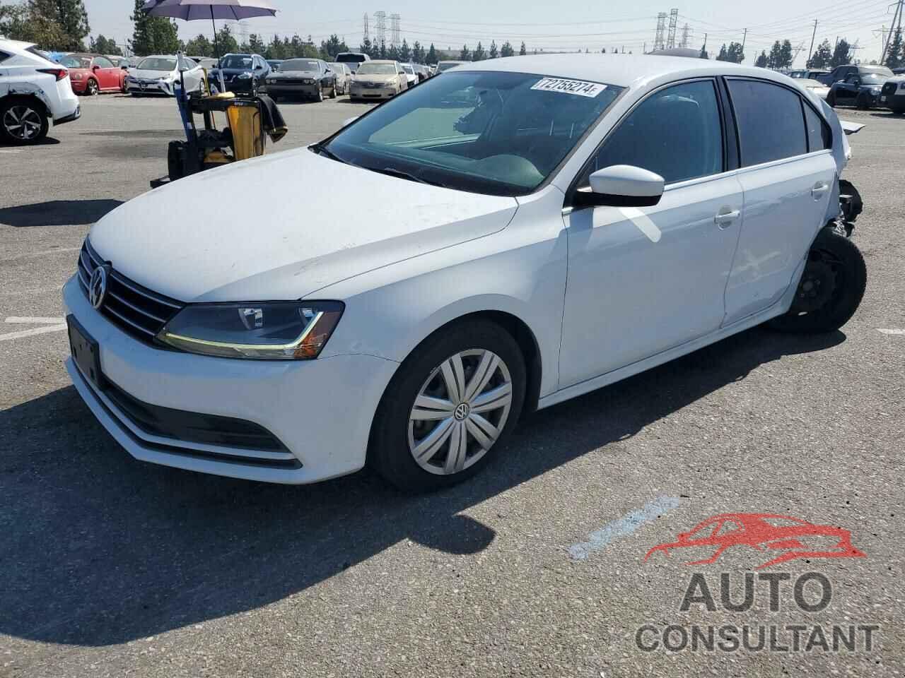 VOLKSWAGEN JETTA 2017 - 3VW2B7AJ7HM217506