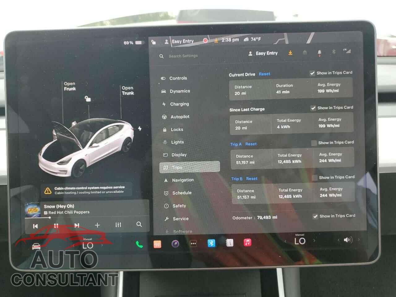 TESLA MODEL 3 2020 - 5YJ3E1EA0LF509601
