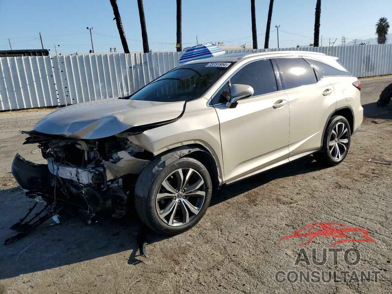 LEXUS RX350 2019 - JTJDZKCAXK2018257