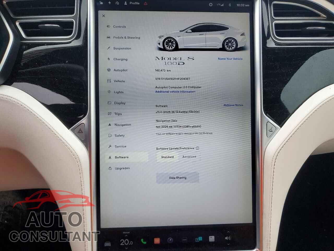 TESLA MODEL S 2017 - 5YJSA1E21HF204387