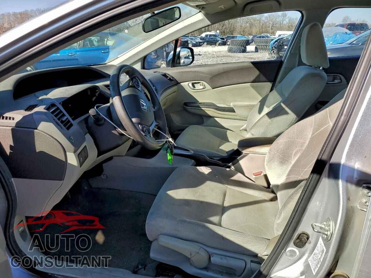 HONDA CIVIC 2012 - 19XFB2F57CE101423