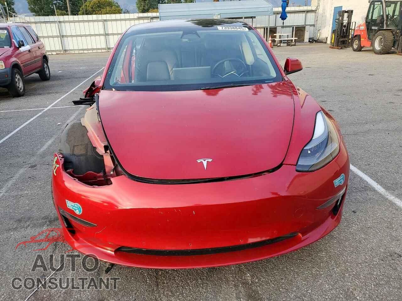 TESLA MODEL 3 2022 - 5YJ3E1EA0NF286074
