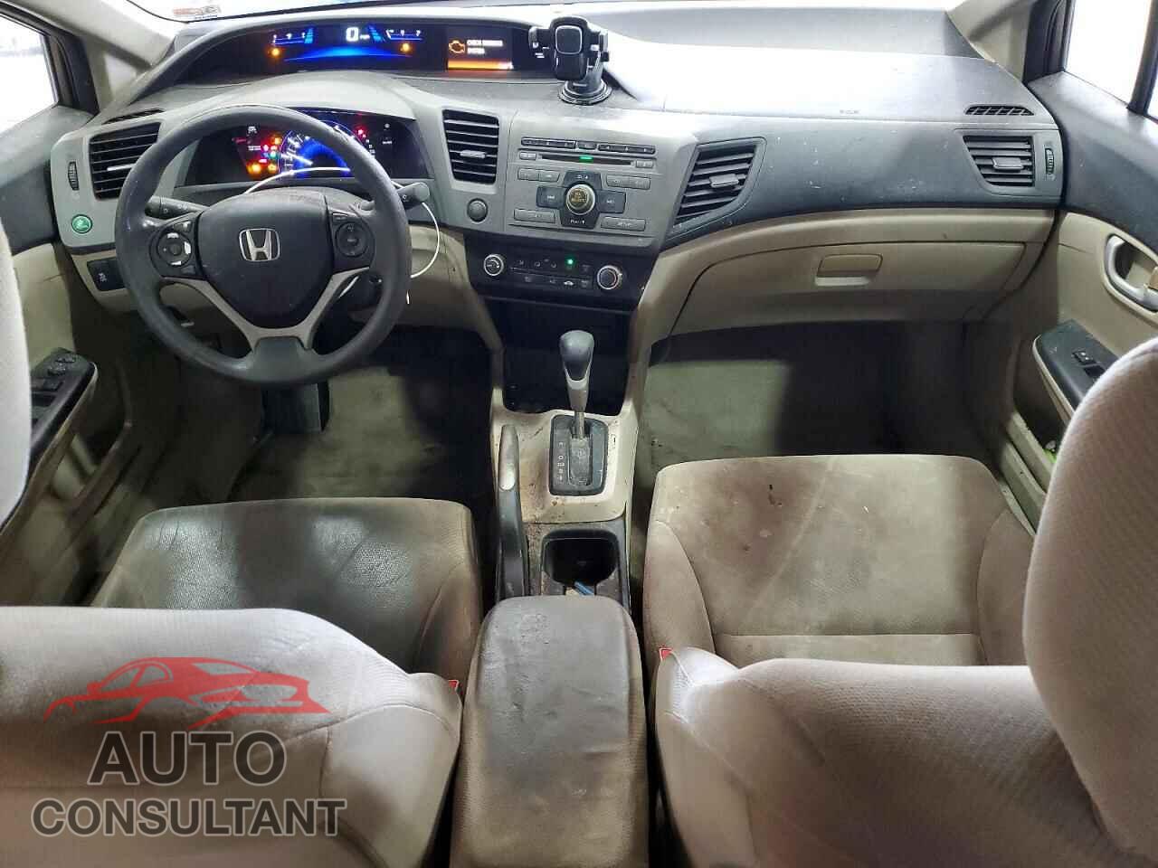 HONDA CIVIC 2012 - 19XFB2F51CE343978