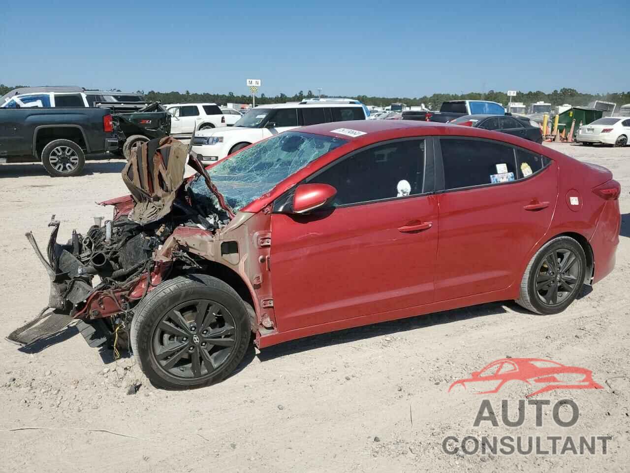 HYUNDAI ELANTRA 2018 - 5NPD84LF0JH214069