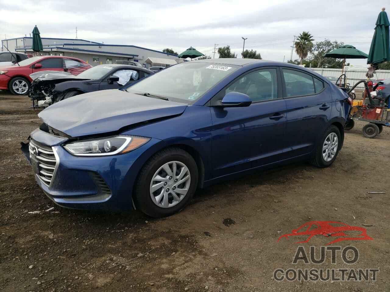 HYUNDAI ELANTRA 2018 - 5NPD74LF4JH386639