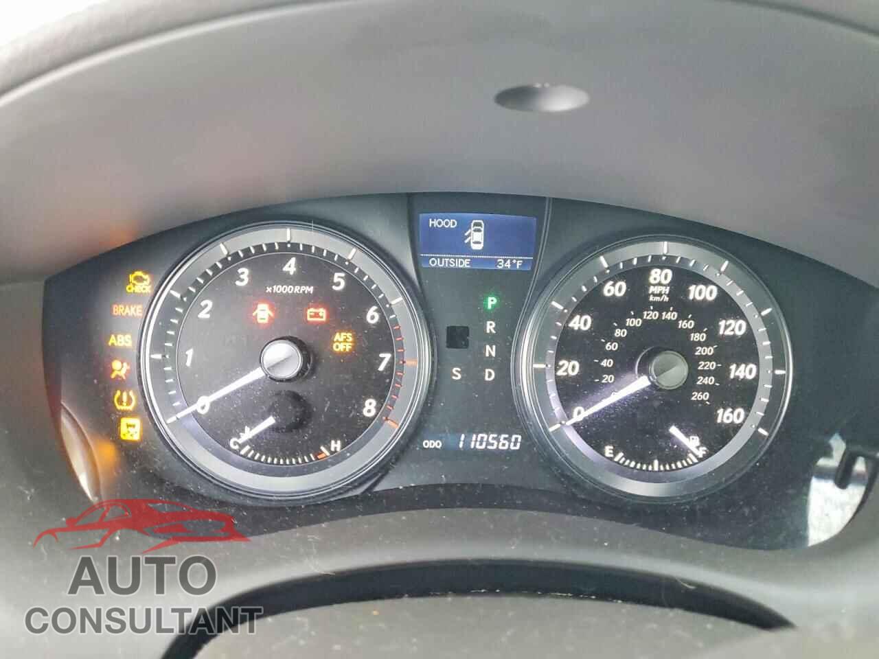 LEXUS ES350 2010 - JTHBK1EG3A2411248