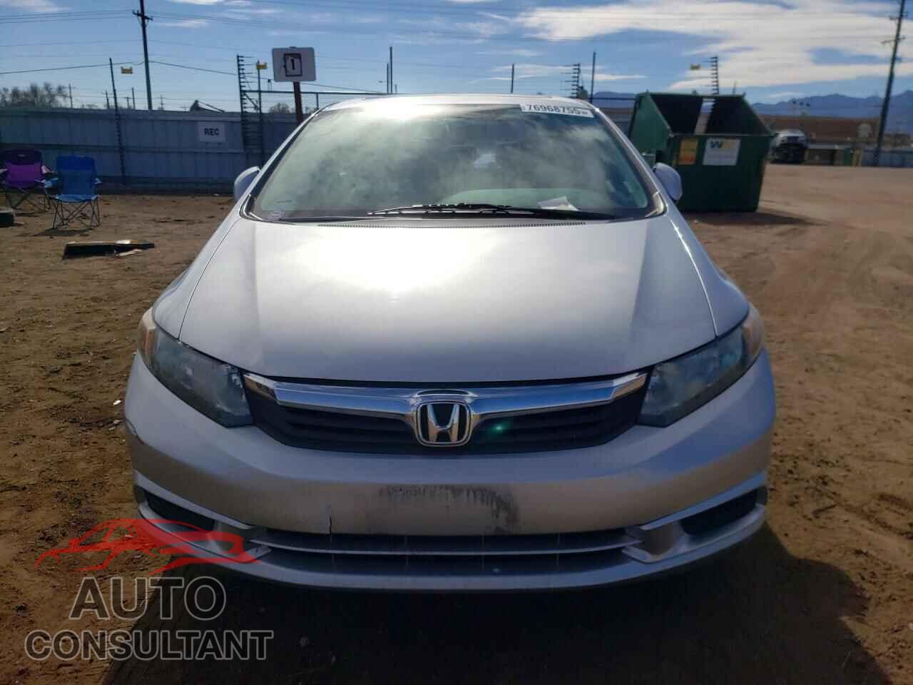 HONDA CIVIC 2012 - 19XFB2F87CE315564