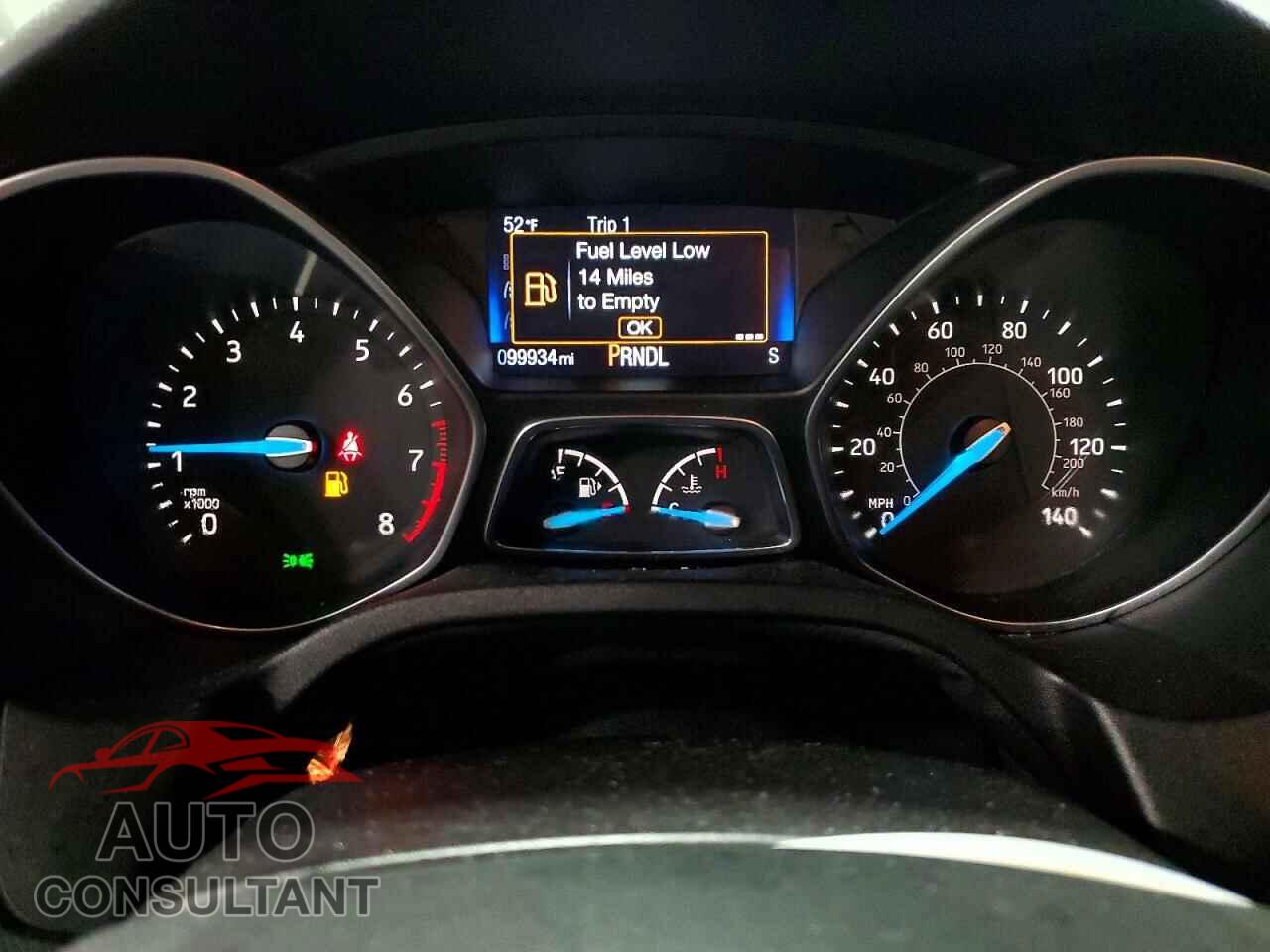 FORD FOCUS 2016 - 1FADP3F29GL246129