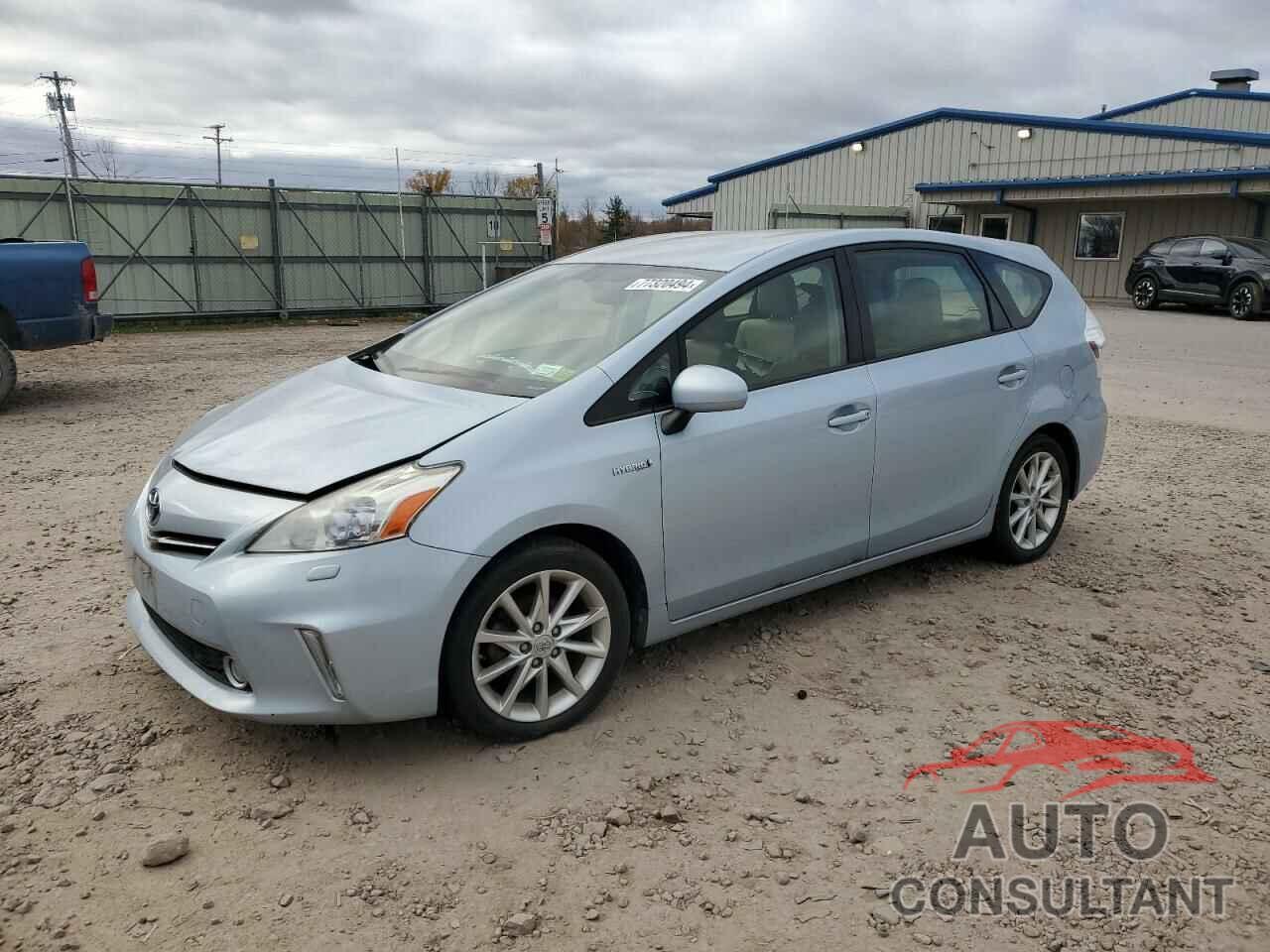 TOYOTA PRIUS 2012 - JTDZN3EUXC3038652