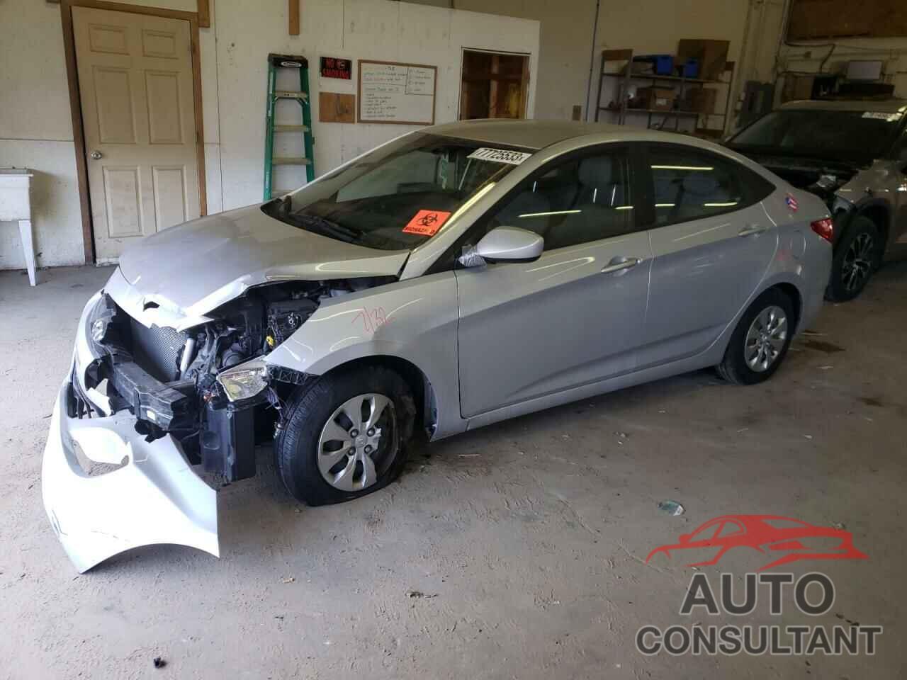 HYUNDAI ACCENT 2016 - KMHCT4AE9GU074098