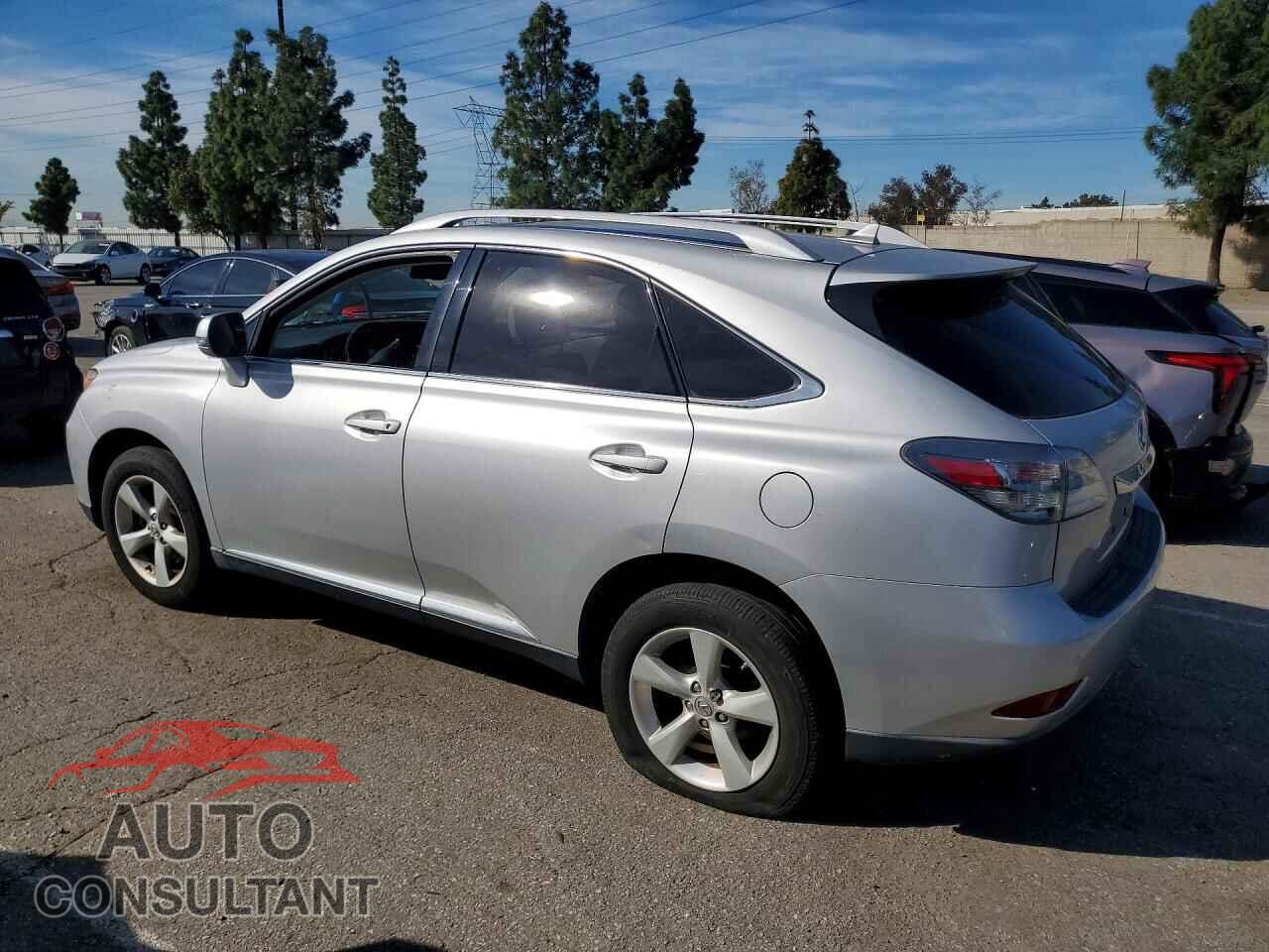 LEXUS RX 350 2012 - 2T2BK1BA2CC139941