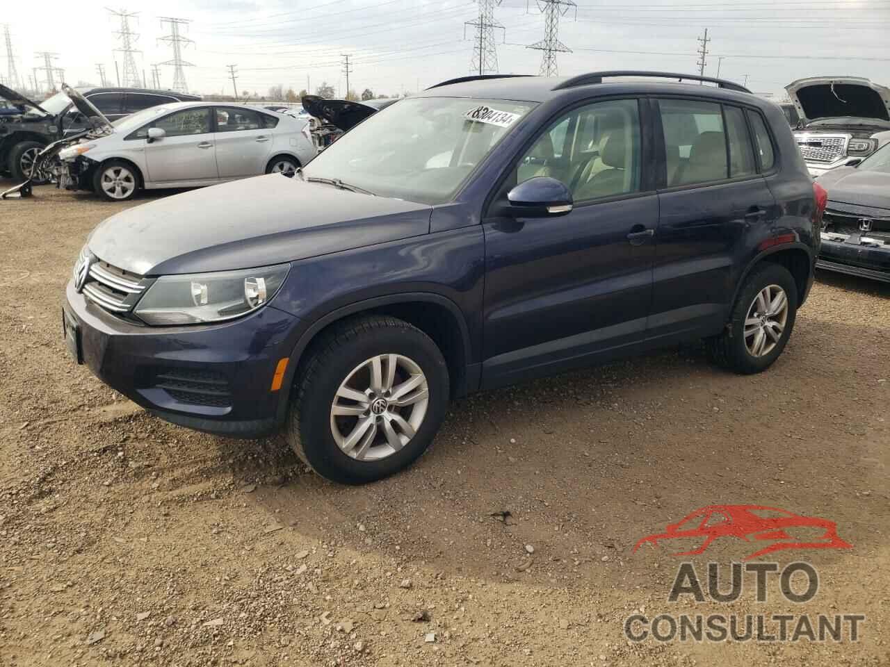 VOLKSWAGEN TIGUAN 2016 - WVGBV7AX6GW593025