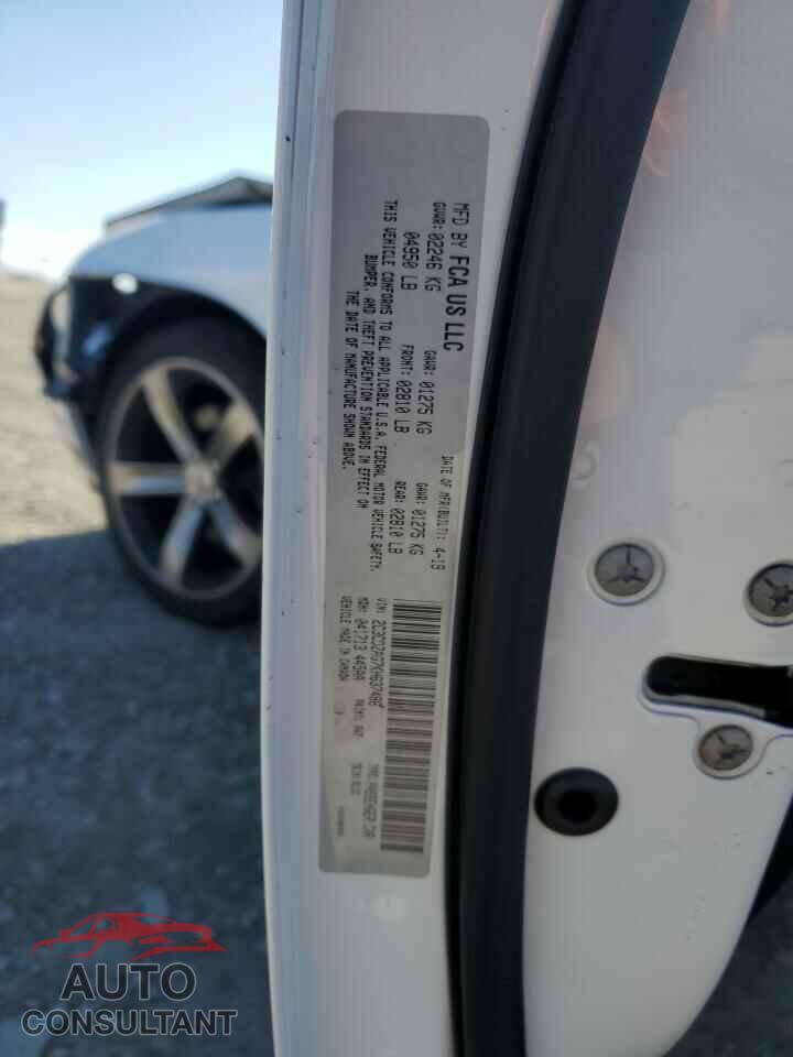 DODGE CHALLENGER 2019 - 2C3CDZAG7KH637486