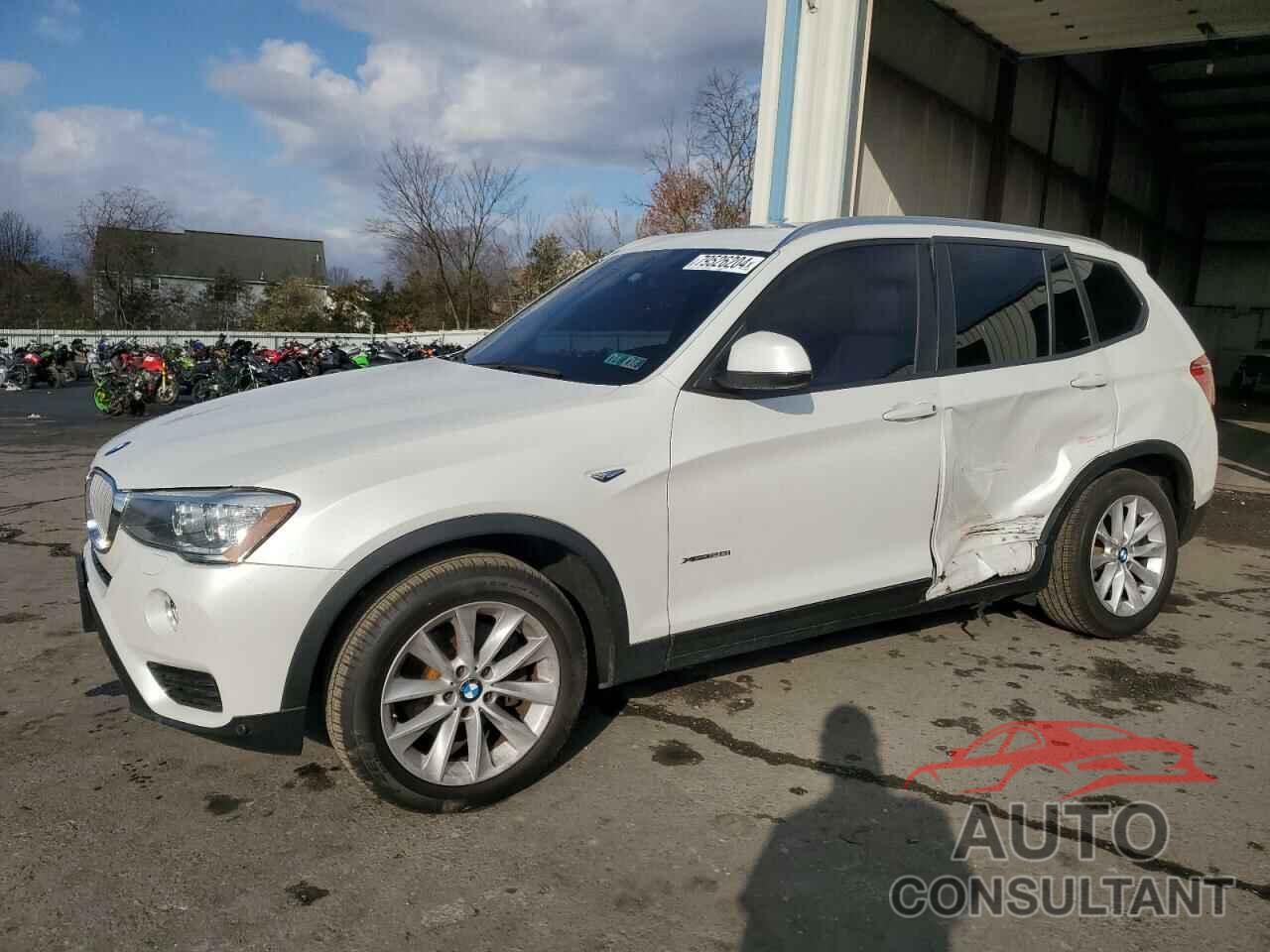 BMW X3 2016 - 5UXWX9C55G0D80627