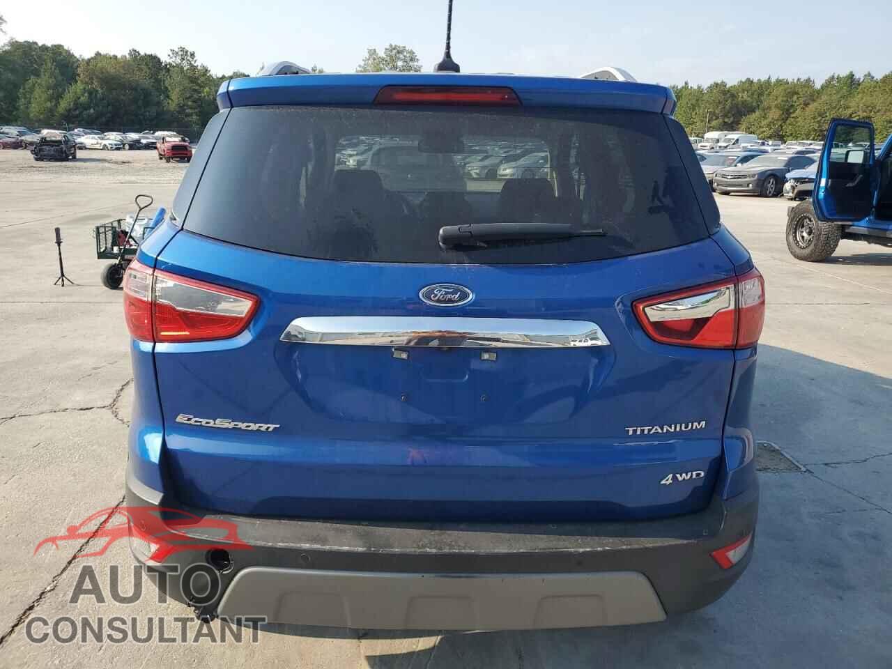 FORD ECOSPORT 2021 - MAJ6S3KL9MC400582