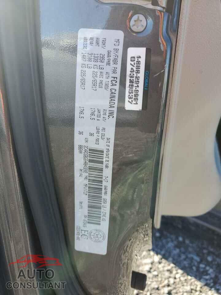 DODGE CARAVAN 2017 - 2C4RDGBG6HR843202