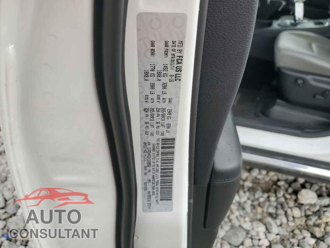 DODGE DURANGO 2017 - 1C4RDHAG8HC638562