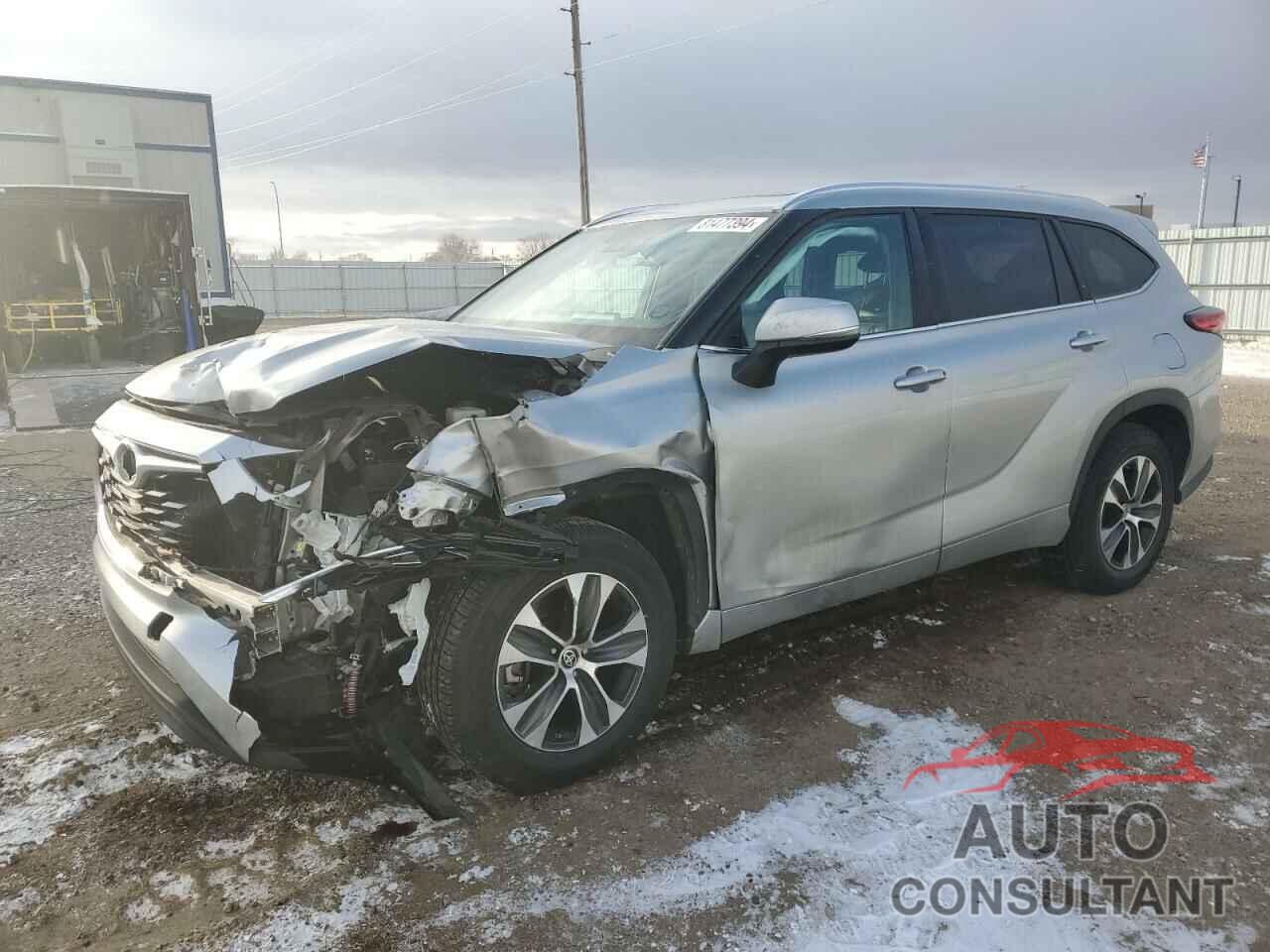 TOYOTA HIGHLANDER 2021 - 5TDGZRAH7MS053066