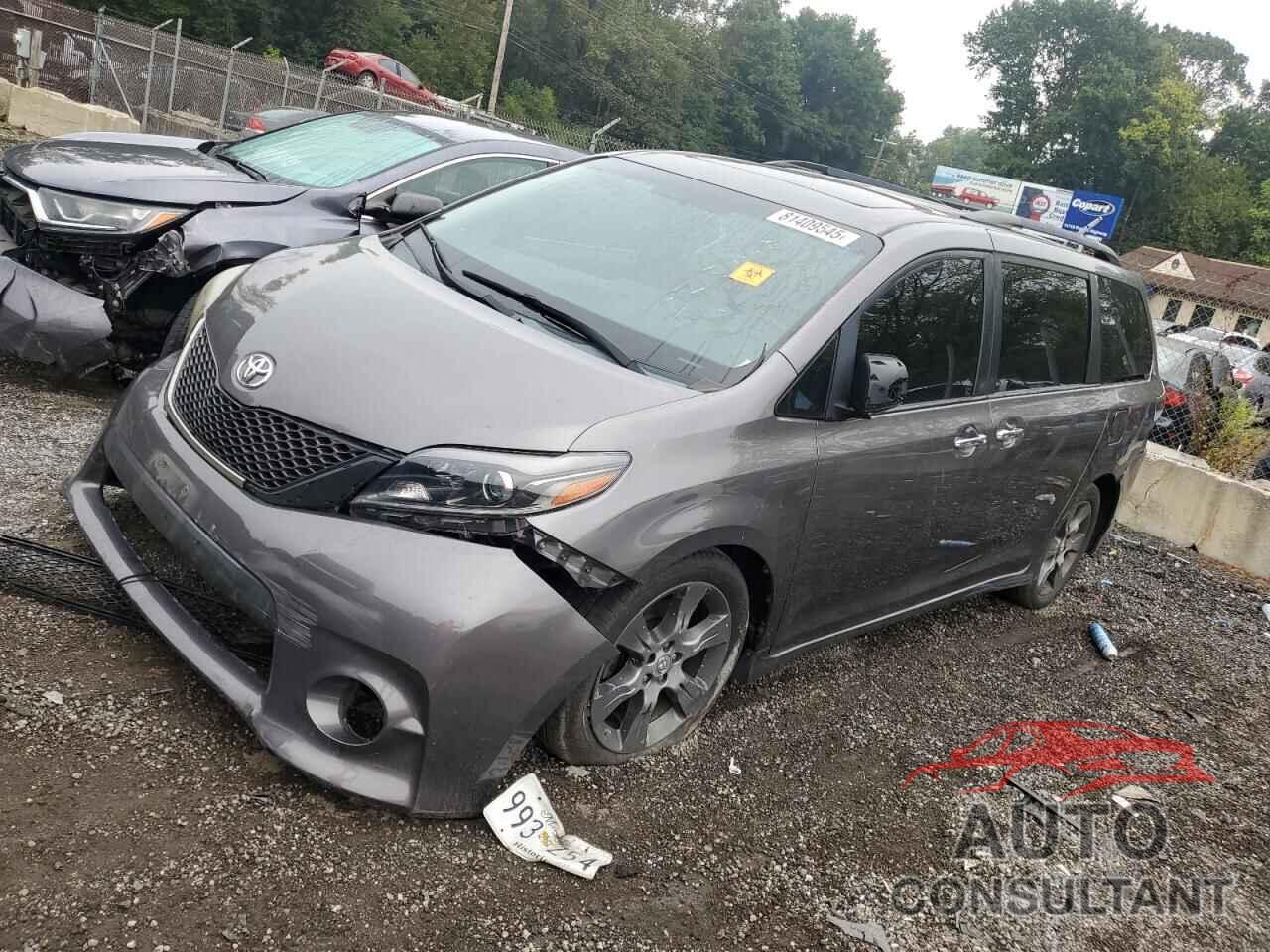 TOYOTA SIENNA 2015 - 5TDXK3DC8FS545464