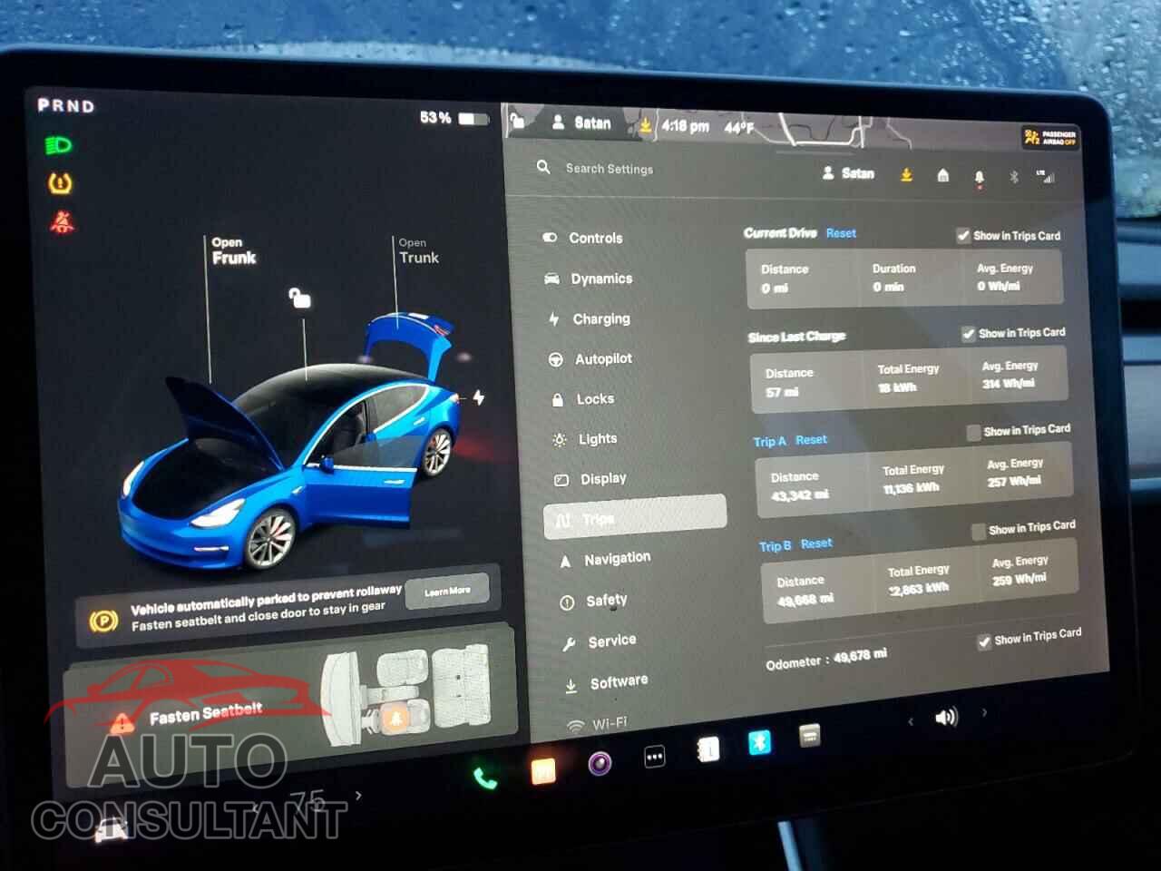 TESLA MODEL 3 2018 - 5YJ3E1EB2JF082590