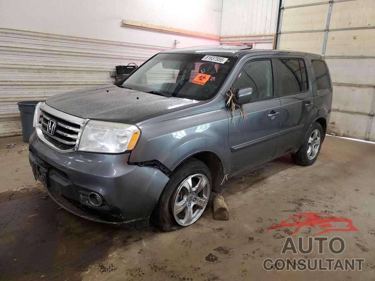 HONDA PILOT 2012 - 5FNYF4H55CB001398