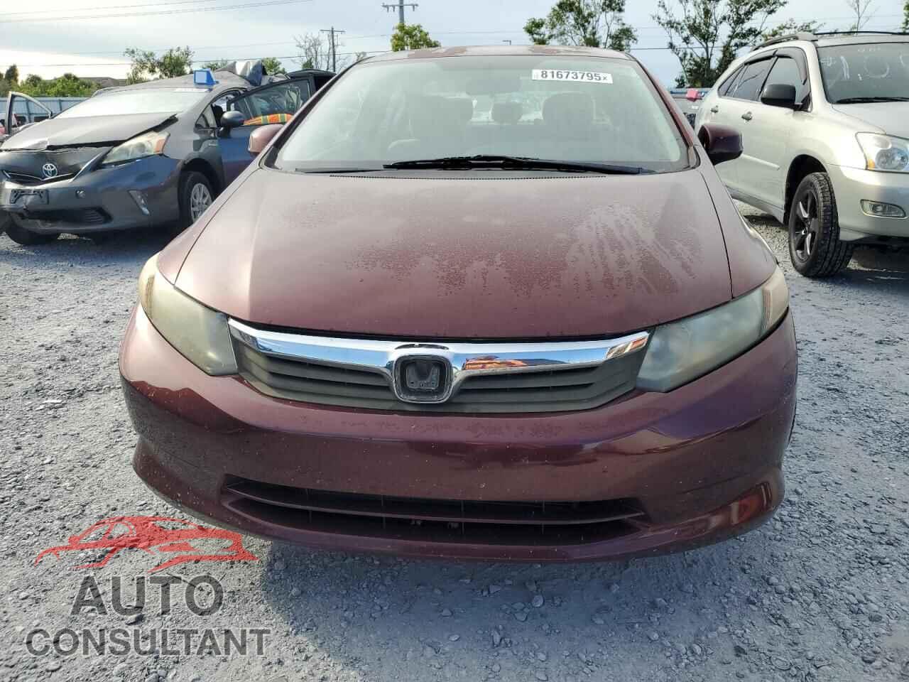 HONDA CIVIC 2012 - 2HGFB2F57CH572705