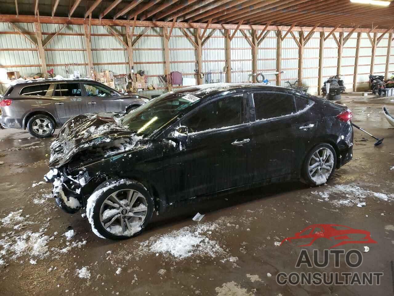 HYUNDAI ELANTRA 2018 - KMHD84LF1JU642153