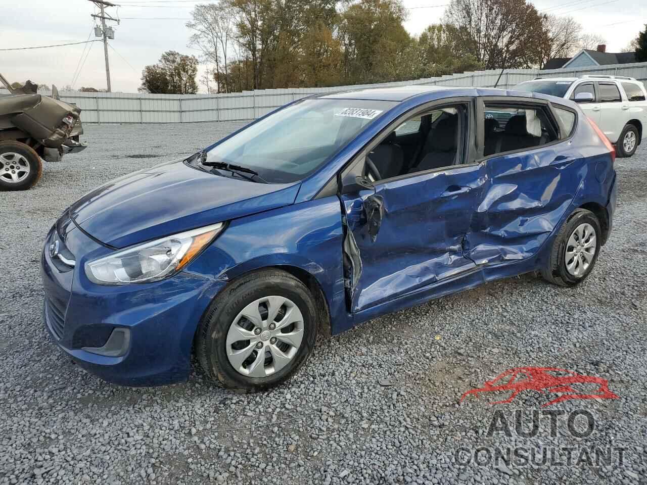 HYUNDAI ACCENT 2017 - KMHCT5AE4HU336939