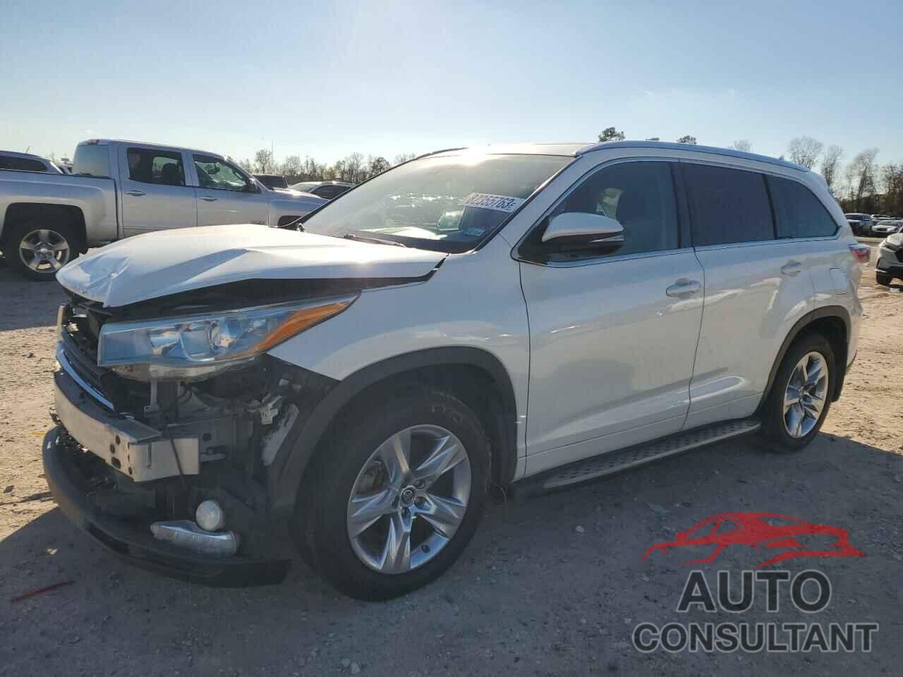 TOYOTA HIGHLANDER 2016 - 5TDYKRFH4GS138341