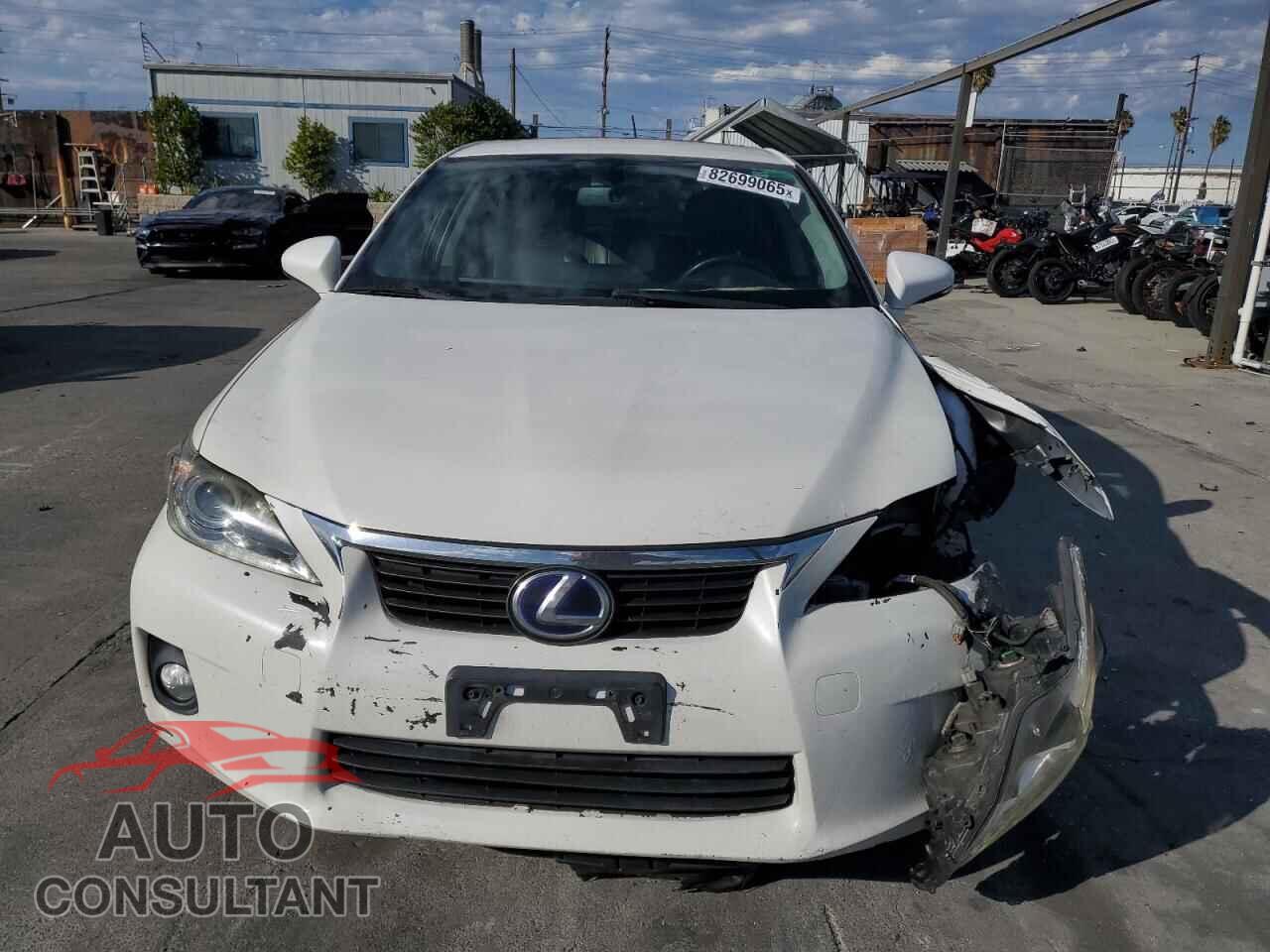 LEXUS CT 200 2012 - JTHKD5BH9C2088535