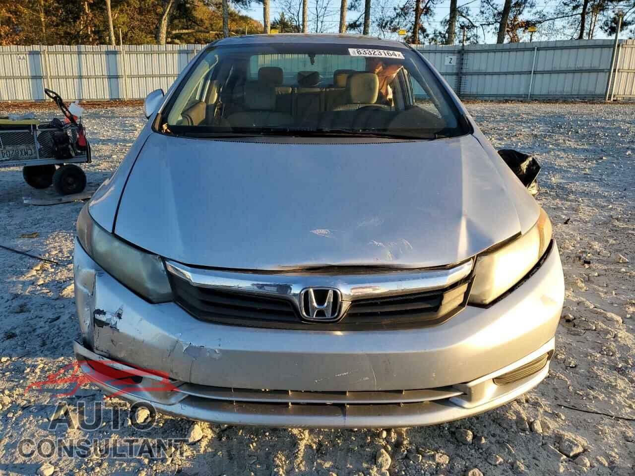 HONDA CIVIC 2012 - 19XFB2F95CE024294