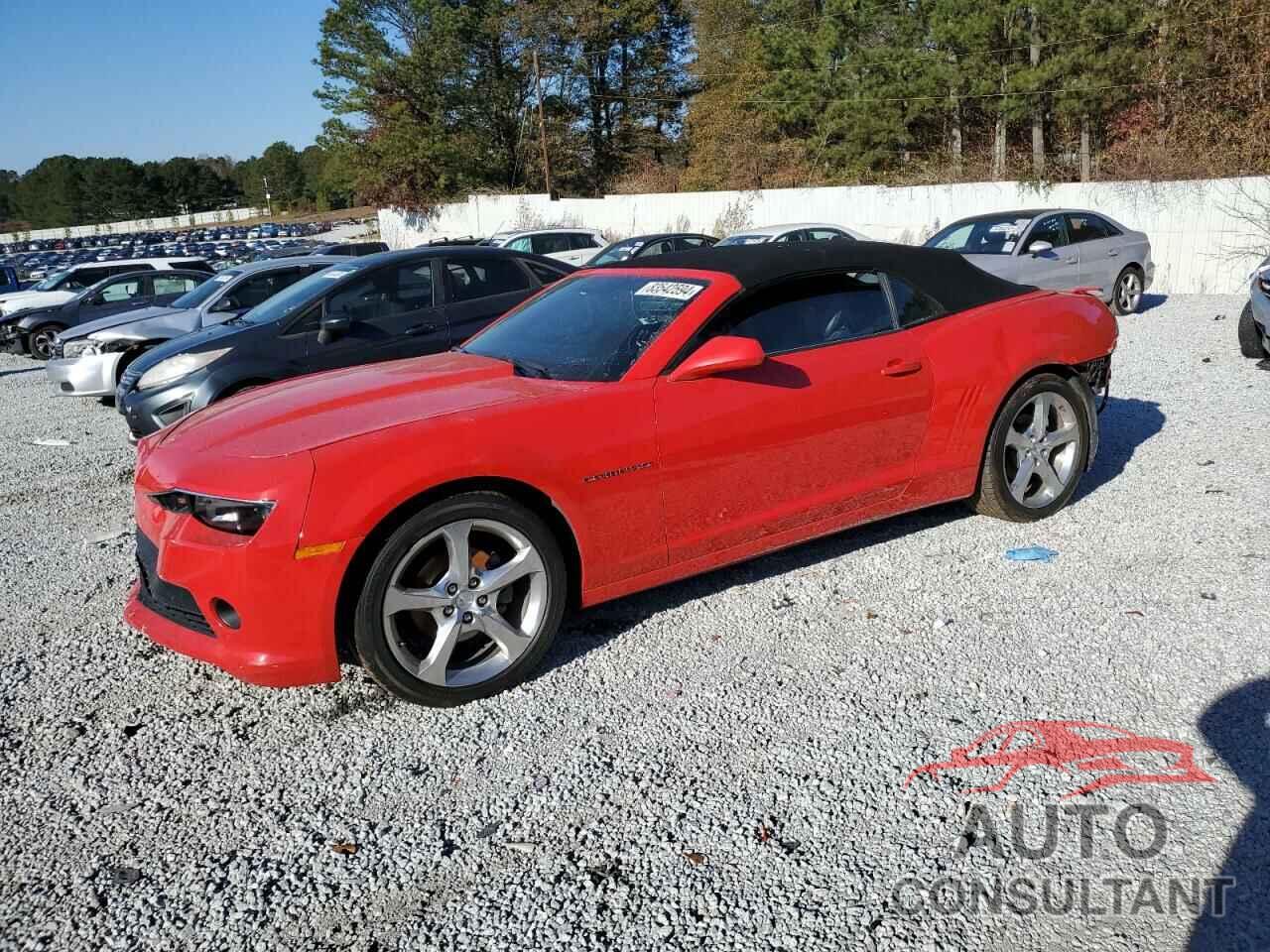 CHEVROLET CAMARO 2014 - 2G1FC3D32E9142945
