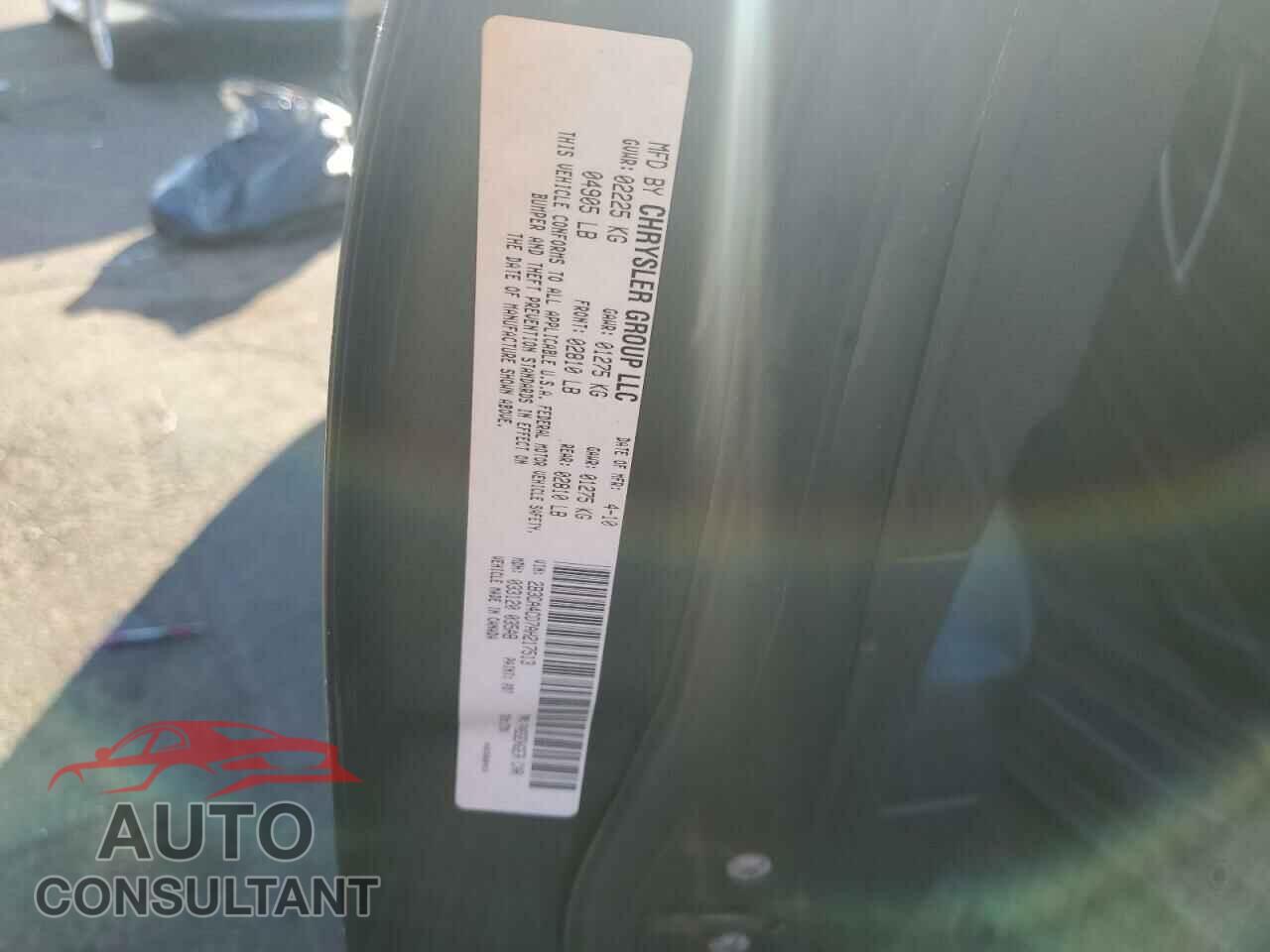DODGE CHARGER 2010 - 2B3CA4CD7AH217513