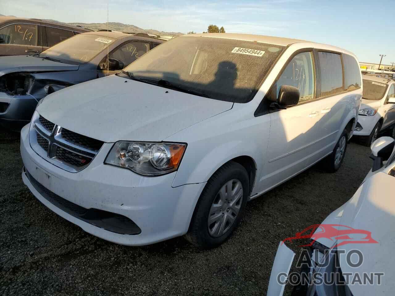 DODGE CARAVAN 2016 - 2C4RDGBG6GR342812