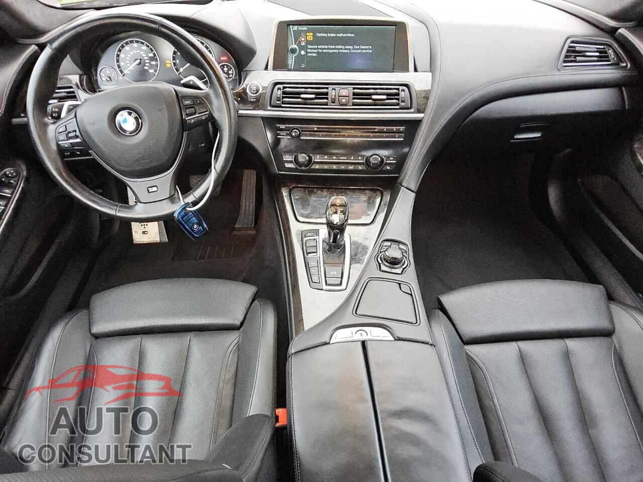 BMW 6 SERIES 2013 - WBA6B4C5XDD097979