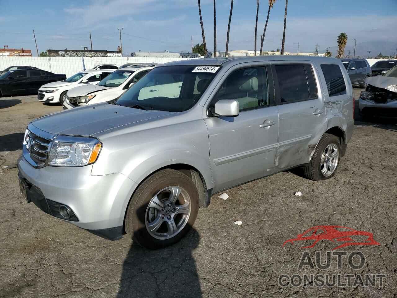 HONDA PILOT 2012 - 5FNYF3H54CB010667