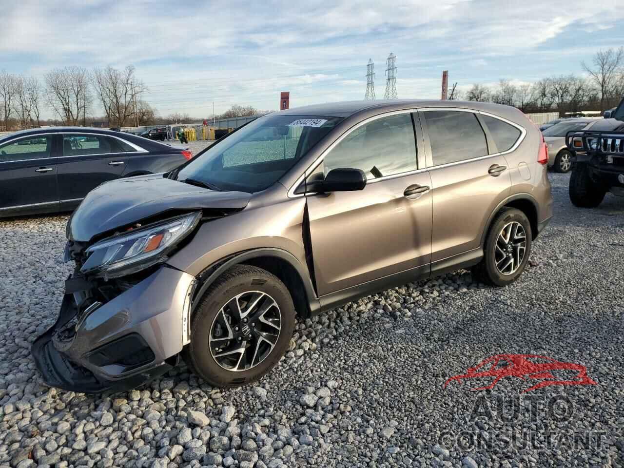 HONDA CRV 2016 - 5J6RM4H42GL057216