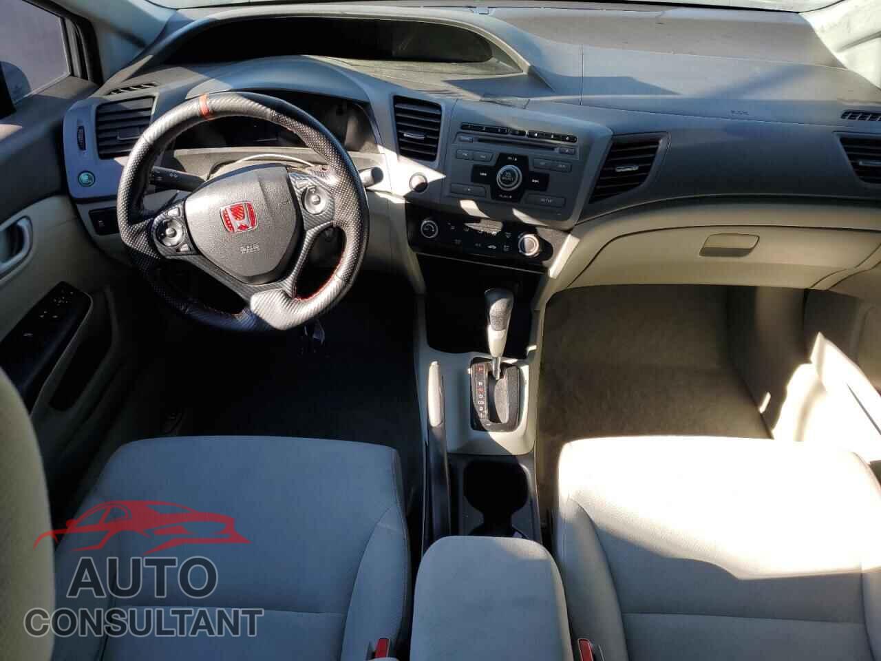 HONDA CIVIC 2012 - 19XFB2F54CE385576