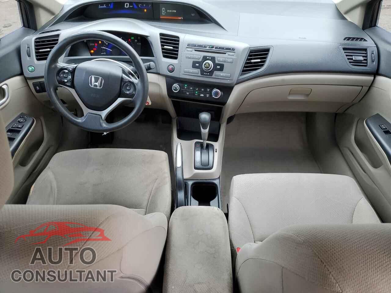 HONDA CIVIC 2012 - 19XFB2F58CE045220