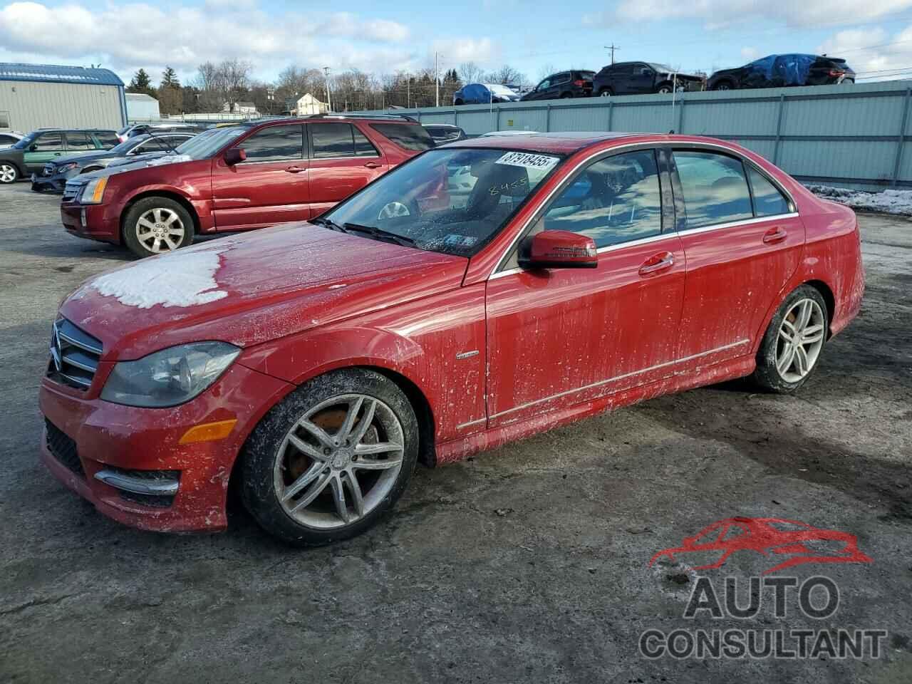 MERCEDES-BENZ C-CLASS 2012 - WDDGF4HB6CA730493
