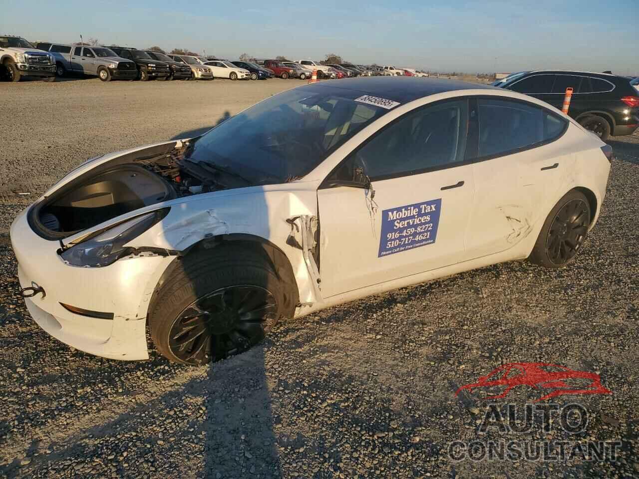 TESLA MODEL 3 2022 - 5YJ3E1ECXNF354477
