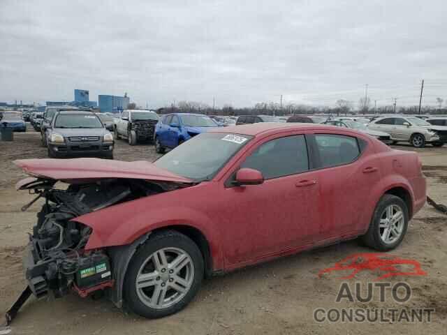 DODGE AVENGER 2012 - 1C3CDZCB3CN126108