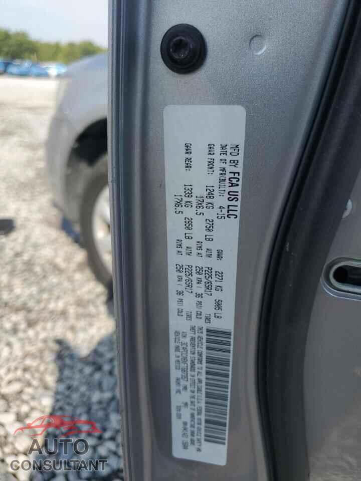 DODGE JOURNEY 2015 - 3C4PDCABXFT687357