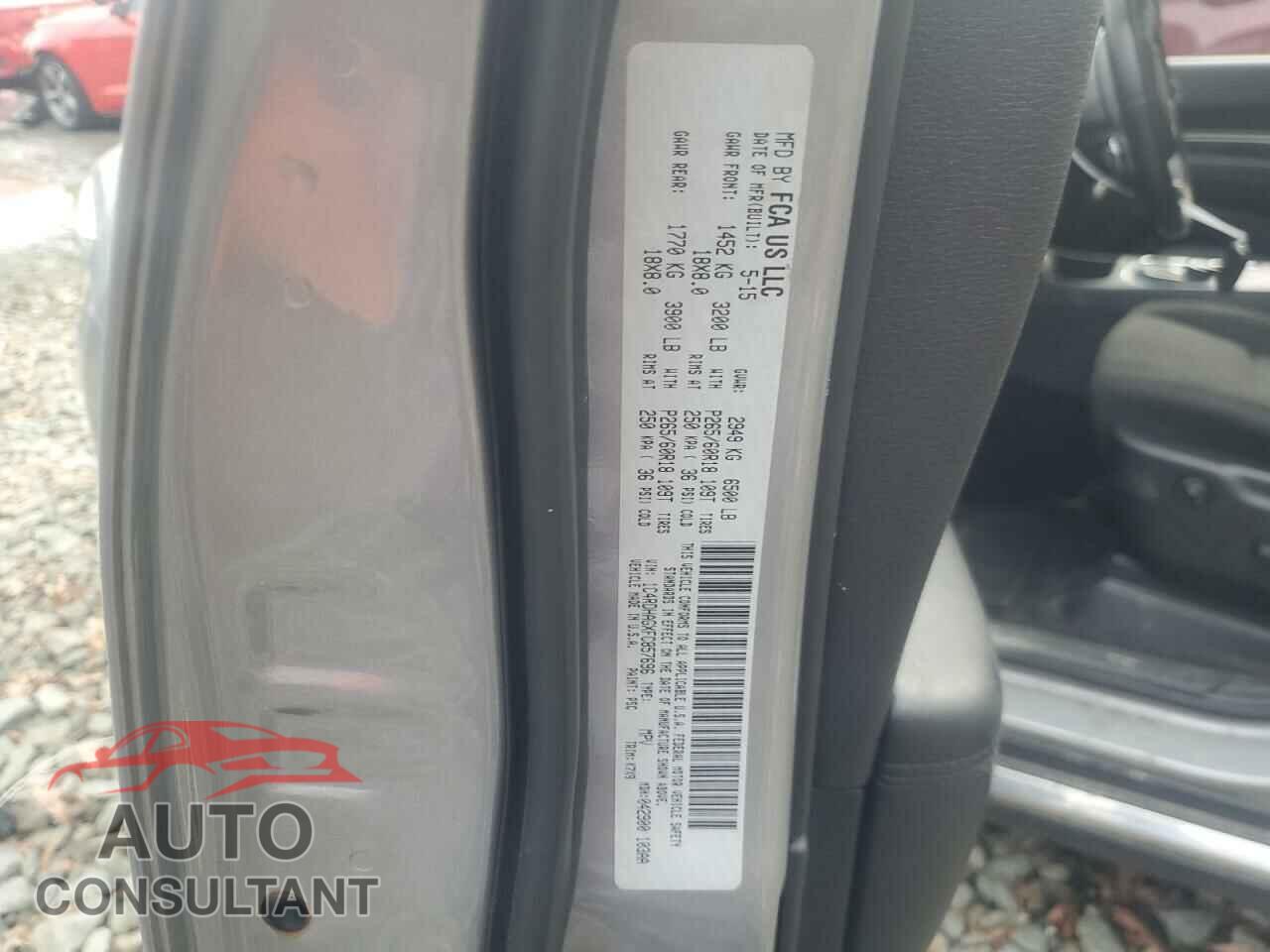 DODGE DURANGO 2015 - 1C4RDHAGXFC857696
