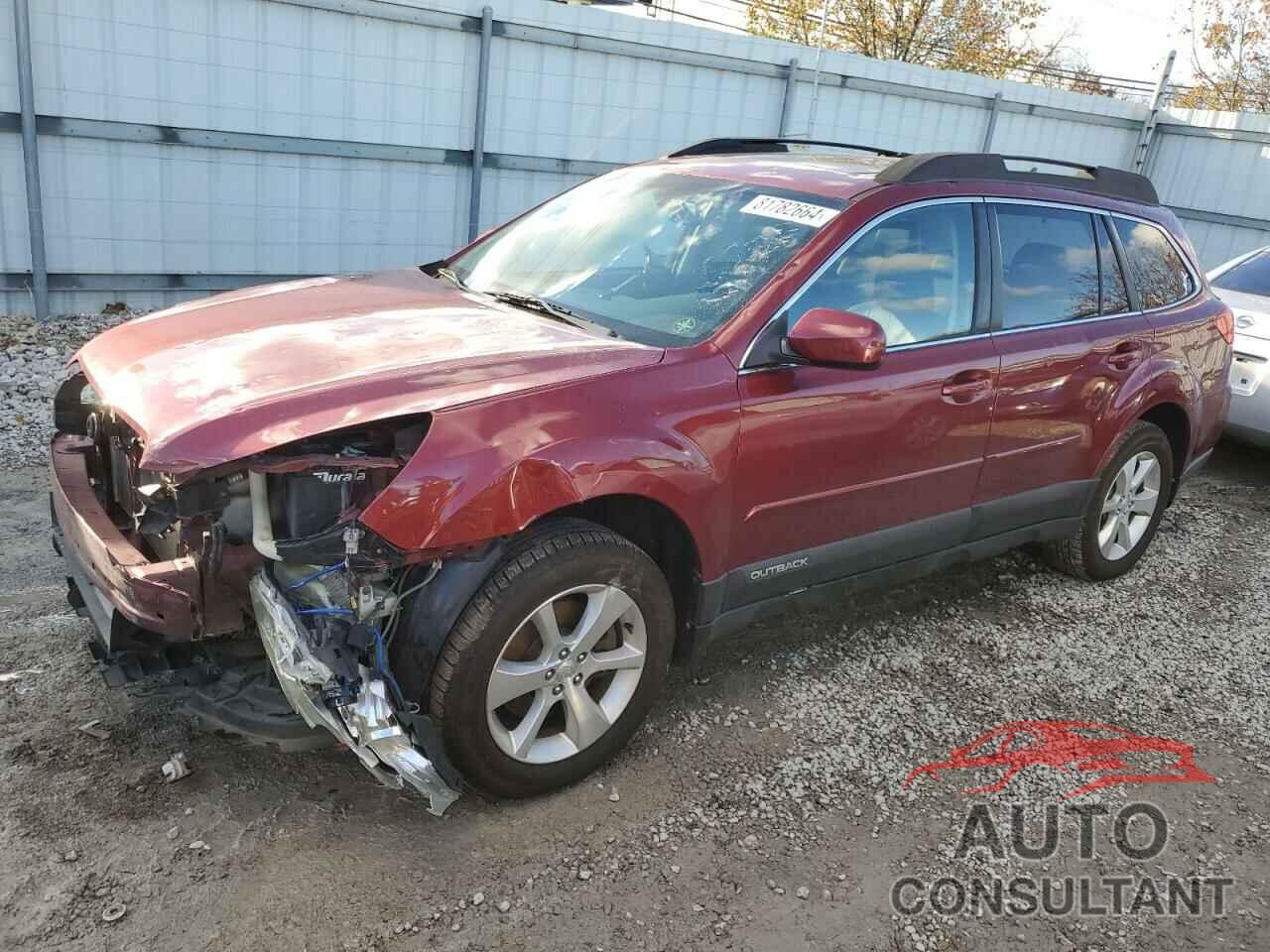 SUBARU OUTBACK 2013 - 4S4BRDPC2D2245216